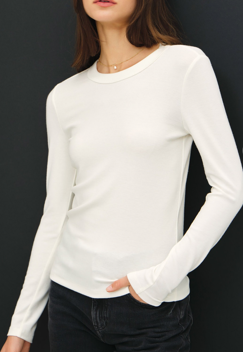 Round Neck Long Sleeve