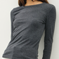 Round Neck Long Sleeve