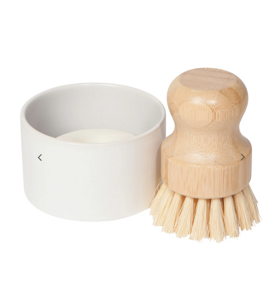 Dish Brush and Soap Set