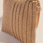 Paper Weave Envelope Clutch