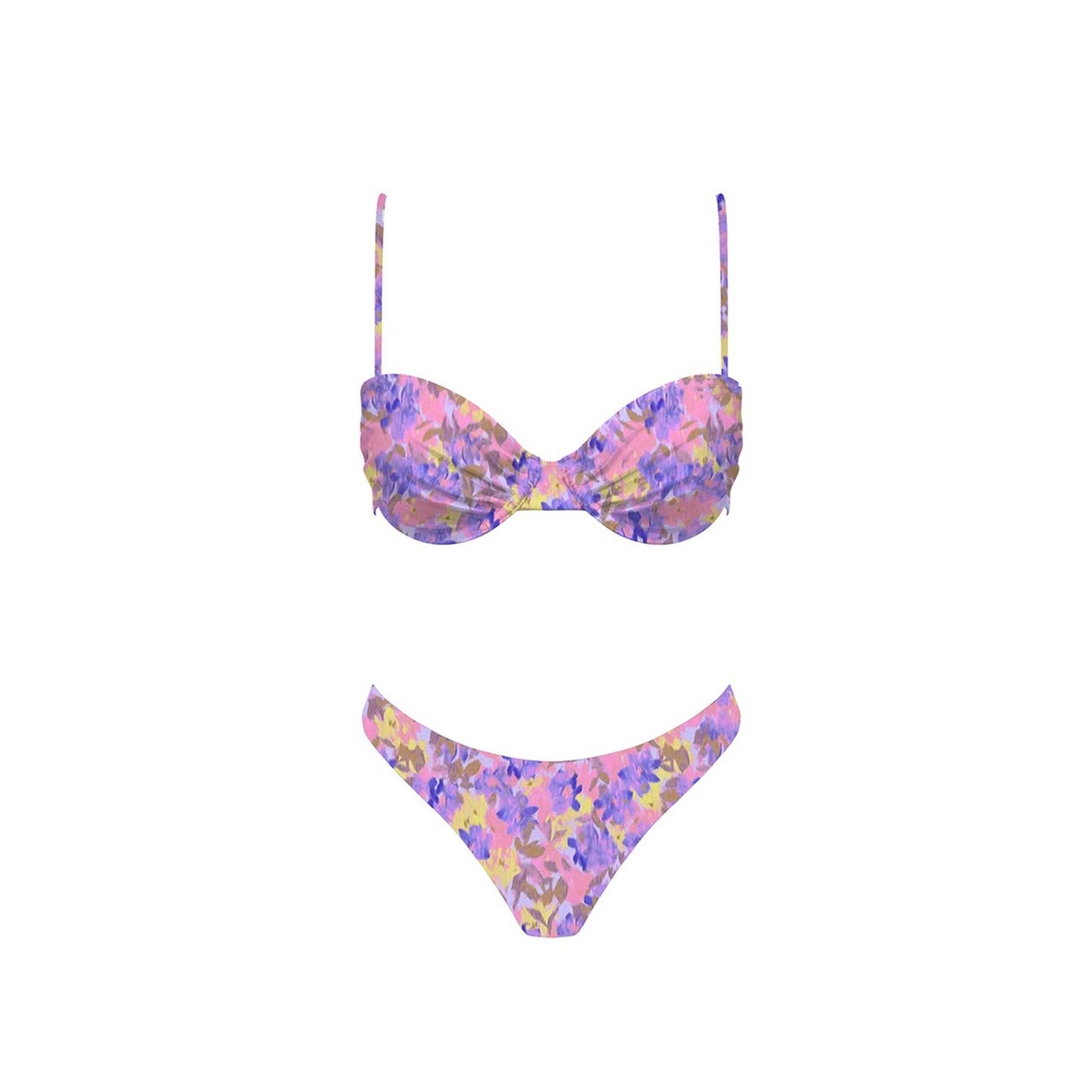 Floral Party Bikini Top
