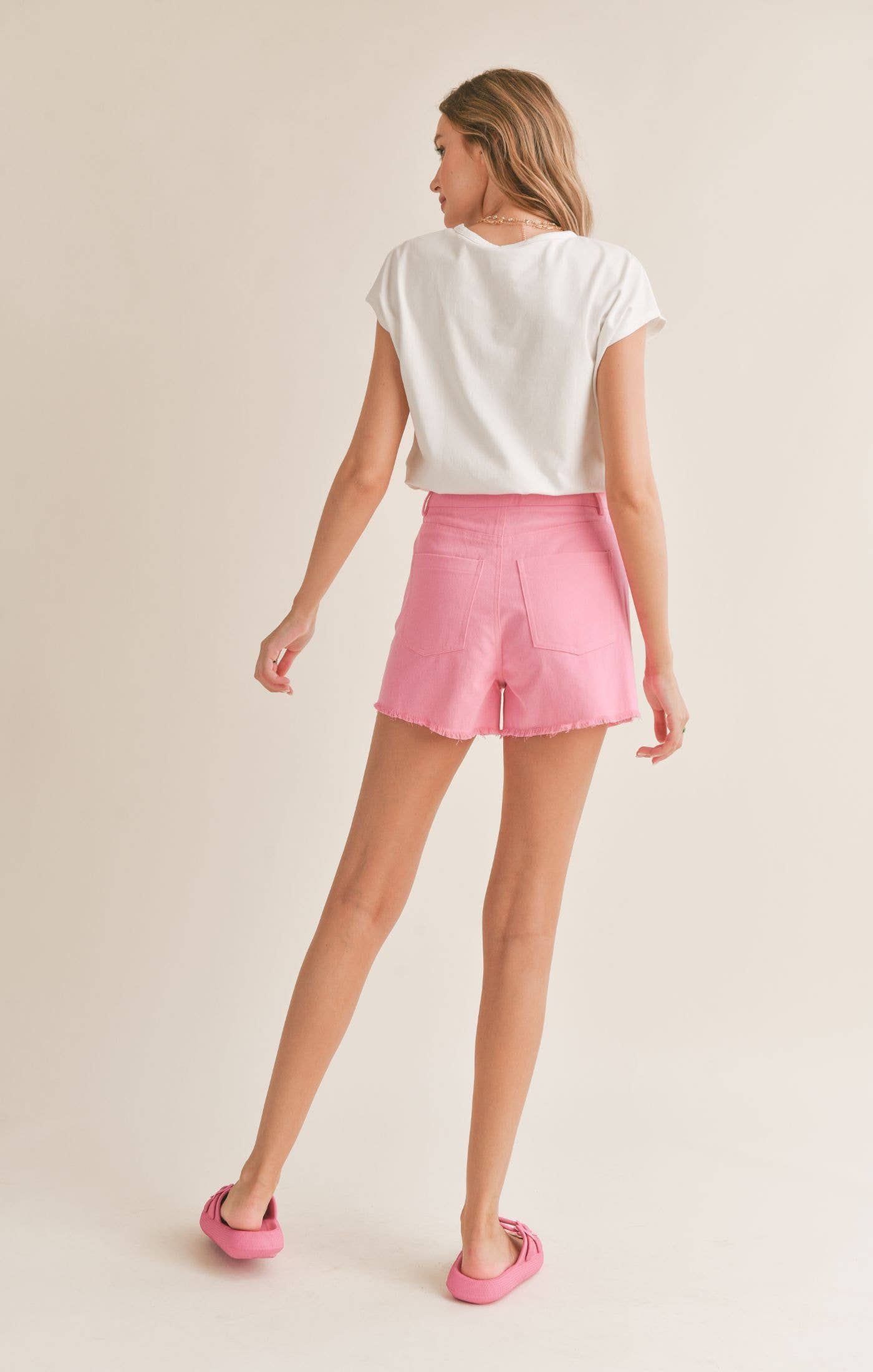 Sweet Pea Denim Shorts