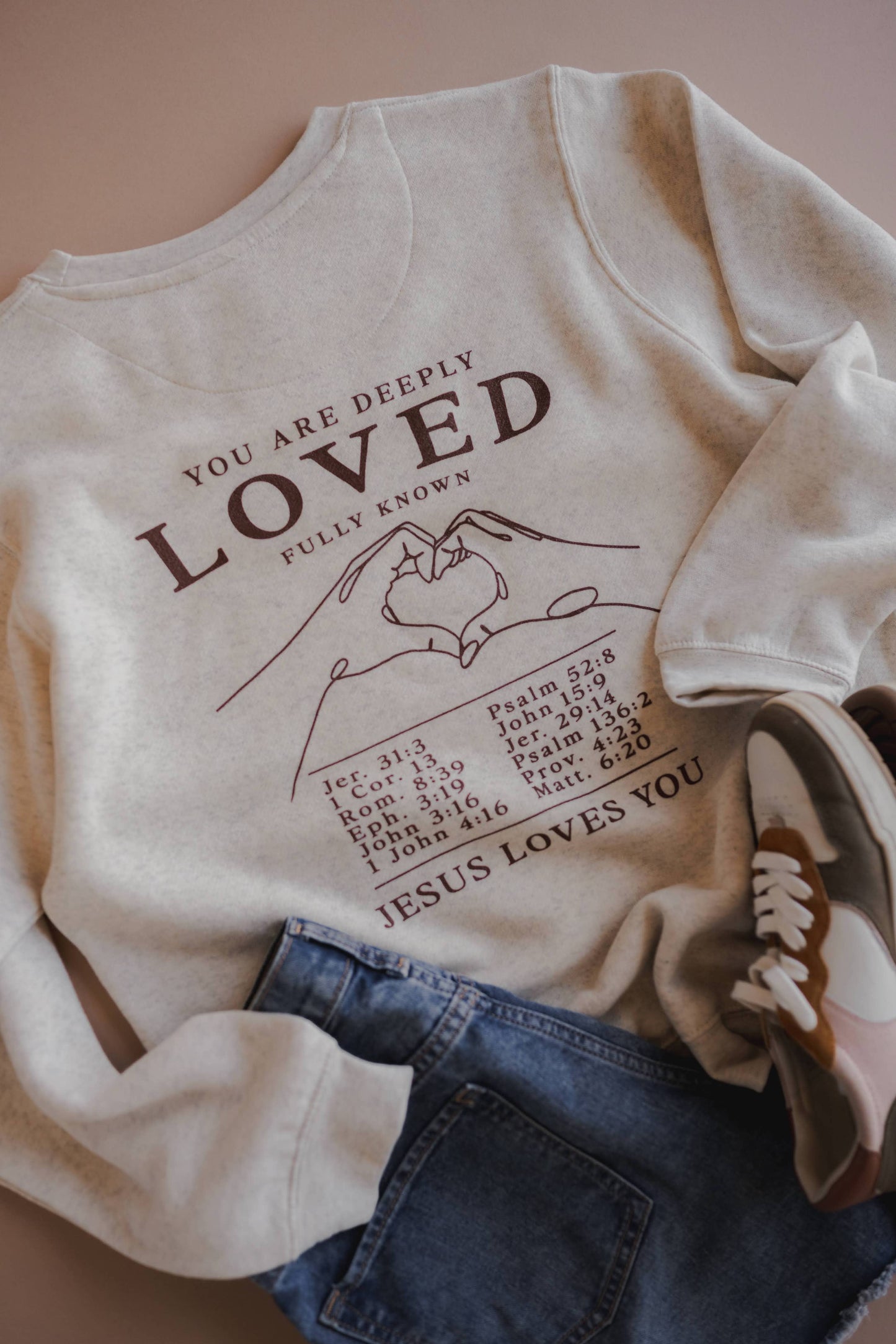 Jesus Loves You Pullover l Christian Pullover