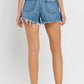 Distressed A Line Shorts