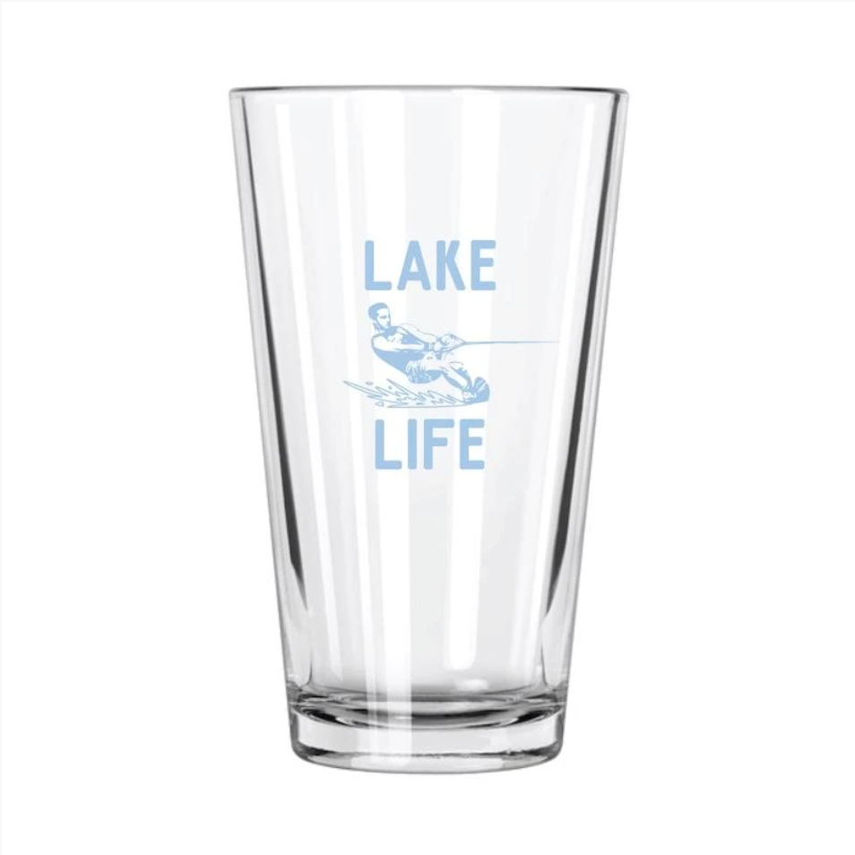 Lake Life: Water Skier Pint Glass