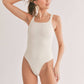 Ivory Sun Bath Swimmie/ Bodysuit