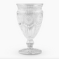 Clear Vintage Style Goblet