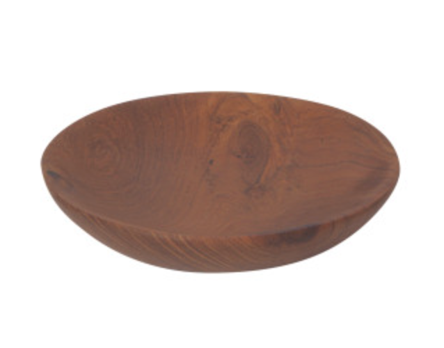 Small Teak Wood Plate