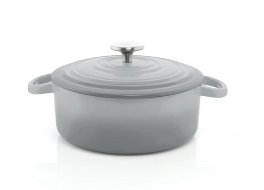 Chantal 3 Qt. Dutch Oven - Fog Grey