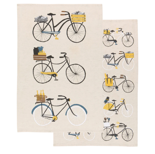 Bicycle Dishtowel Set