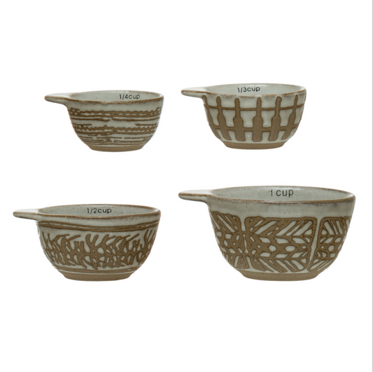 Measuring Cup Set w/ Wax Relief Pattern