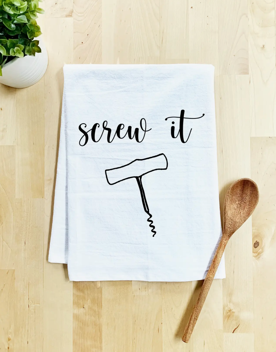 Screw It Dish Towel
