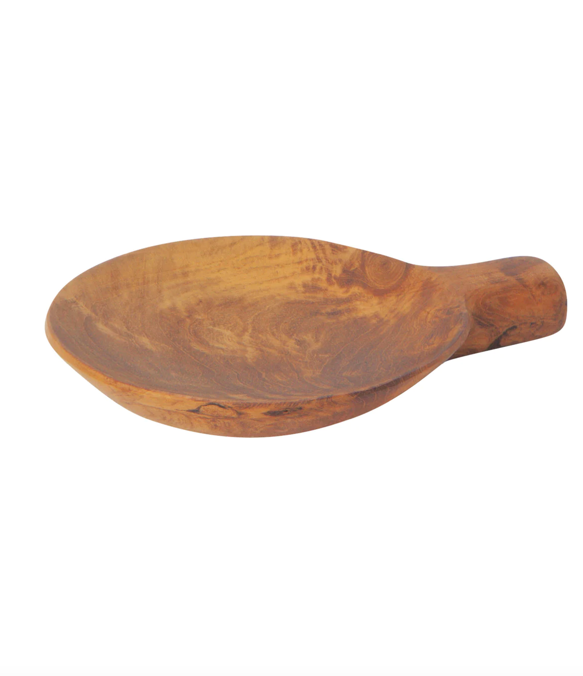 Small Teak Wood Tray Paddle