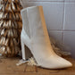 Charlotte Off White Bootie