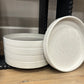 Cream Round Dish